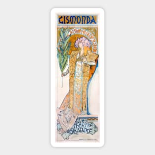 Gismonda, 1894 Sticker